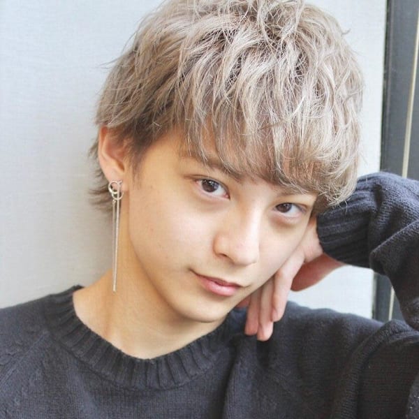 ホワイトカラー×マッシュ/メンズ