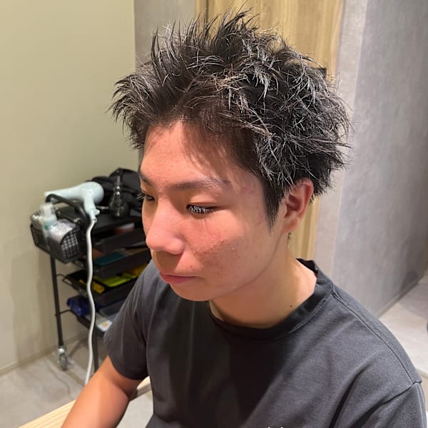 スパイキーショート|Feerique hair salon