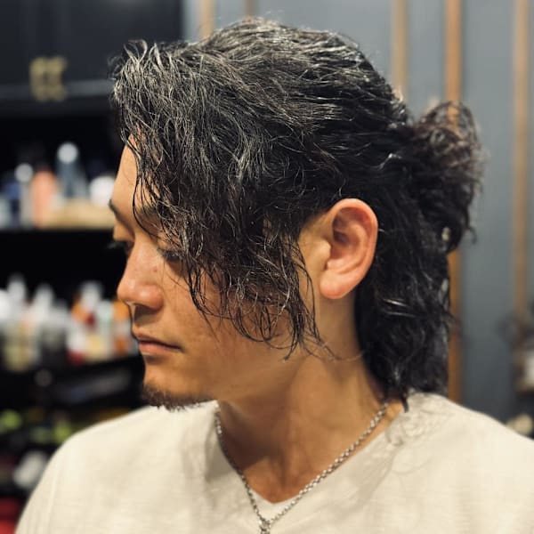 ロングウルフ×ツイストスパイラルパーマ