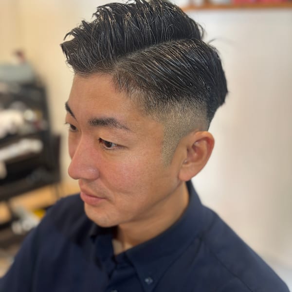 理容室っぽくならない“美容室のスキンフェード”とは