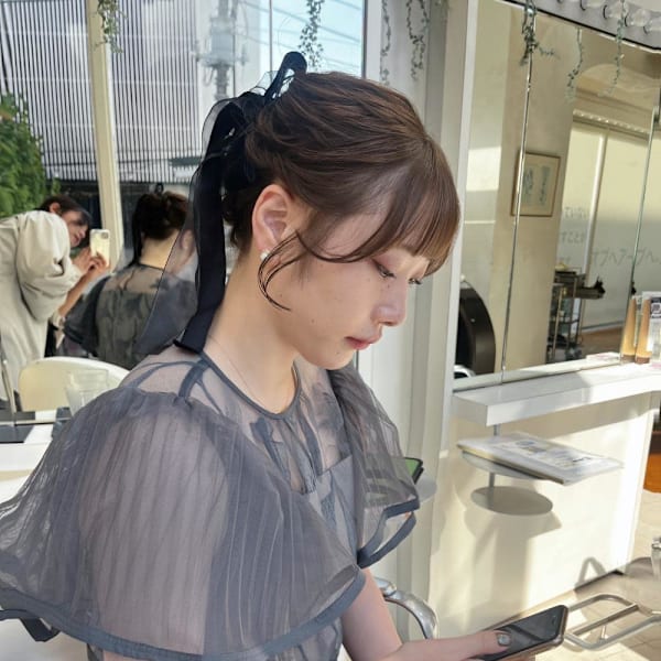 【お呼ばれヘアセット】