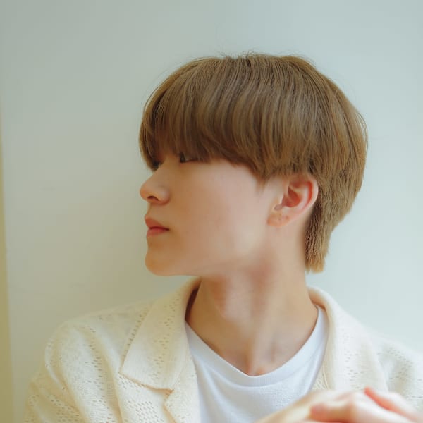 men's ハイトーンマッシュ