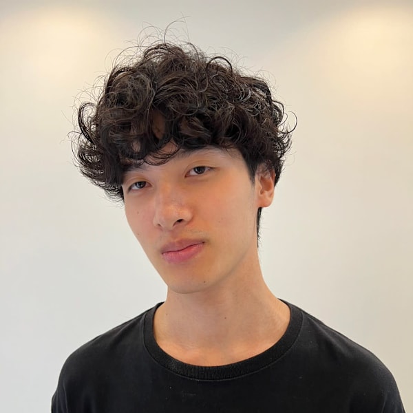 men's 無造作ショート