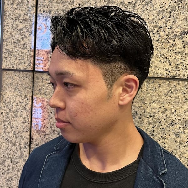 銀座　理容室　ナチュラルパーマ　ビジネスパーマ|ヘアーモードキクチ 銀座店