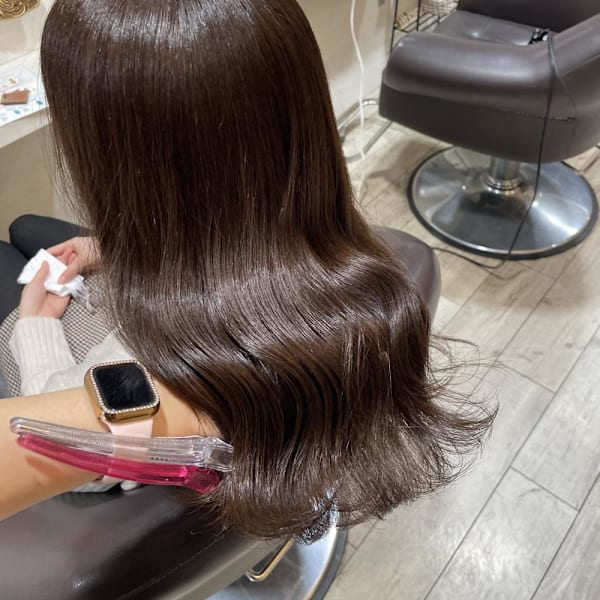 チョコレートベージュカラー【髪質改善 錦糸町】