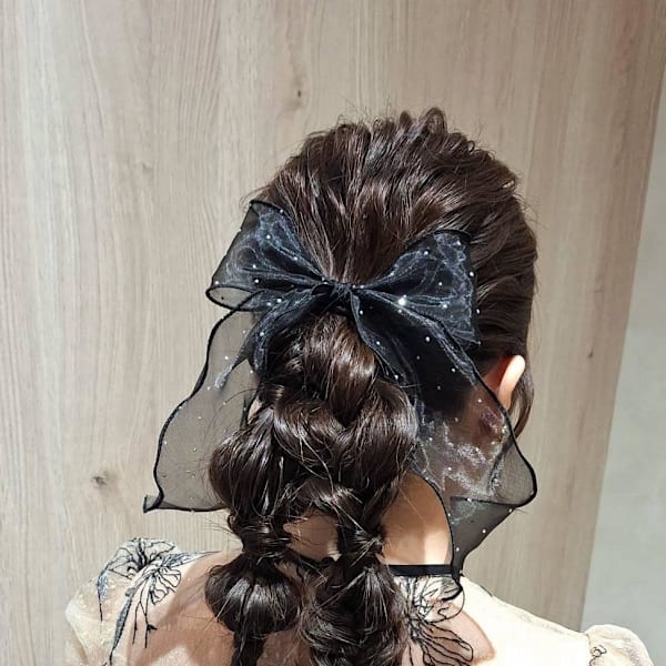 編みおろしツイン