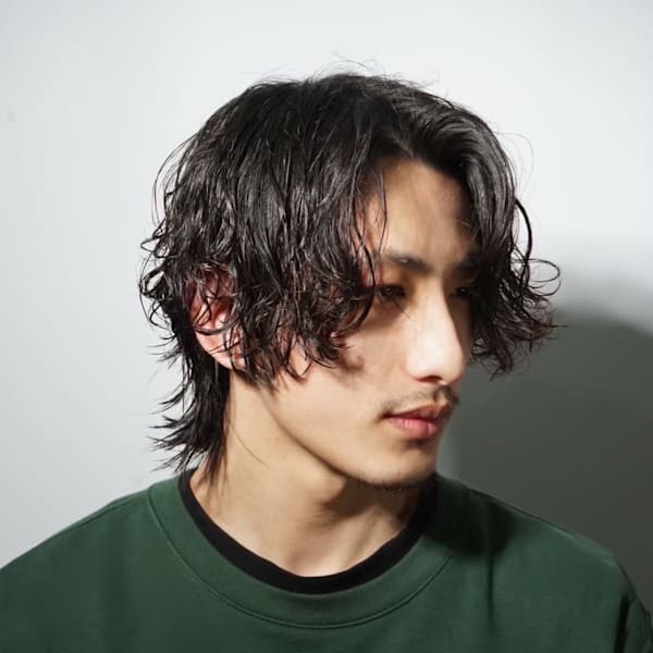 ロング×サーフカール