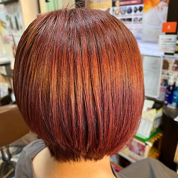 グラデーションボブ|Rise HAIR LINE