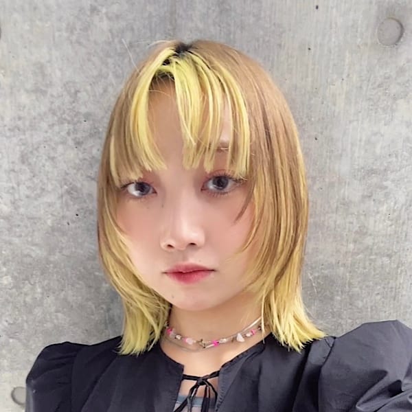 ENTER 天神店 髪質改善/ケアブリーチ/ダブルカラー【エンター テンジンテン カミシツカイゼンケアブリーチダブルカラー】のスタッフ紹介。片山 紗瑛