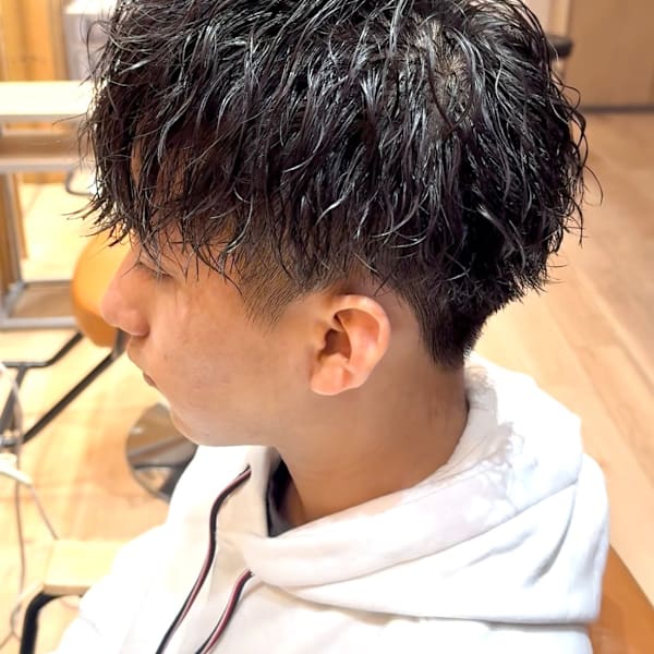一番人気ツイストスパイラルパーマ