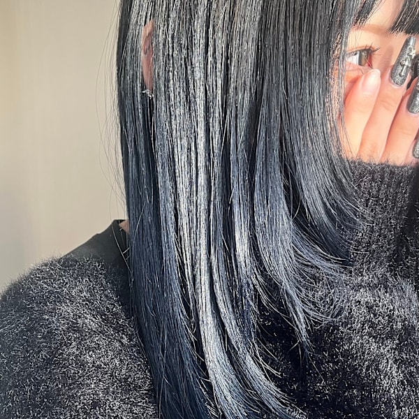 ロングレイヤー ブルーカラー