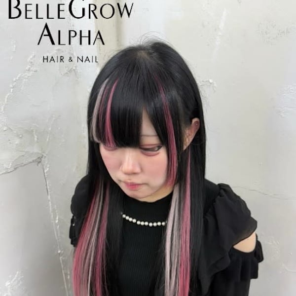 カラー＋エクステ