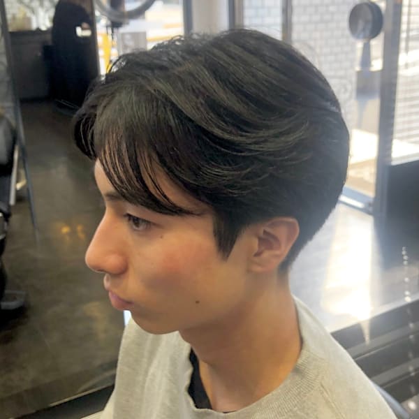 刈り上げマッシュ