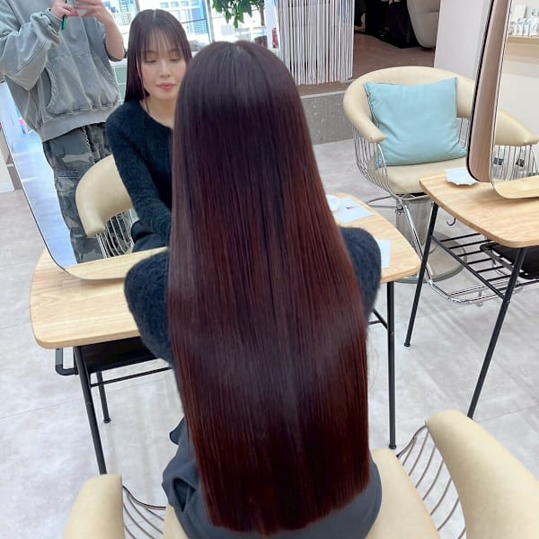 くすみピンク/ピンクグラデーション/ニュアンスカラー/韓国風