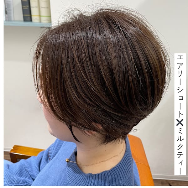 スイングショート|センター北 美容院 lea/1 HANARE