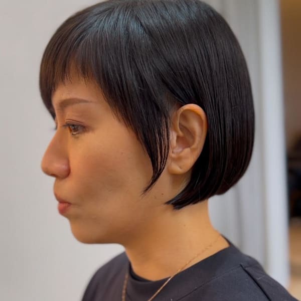 アシメボブ|半個室美容室 roan 福津店