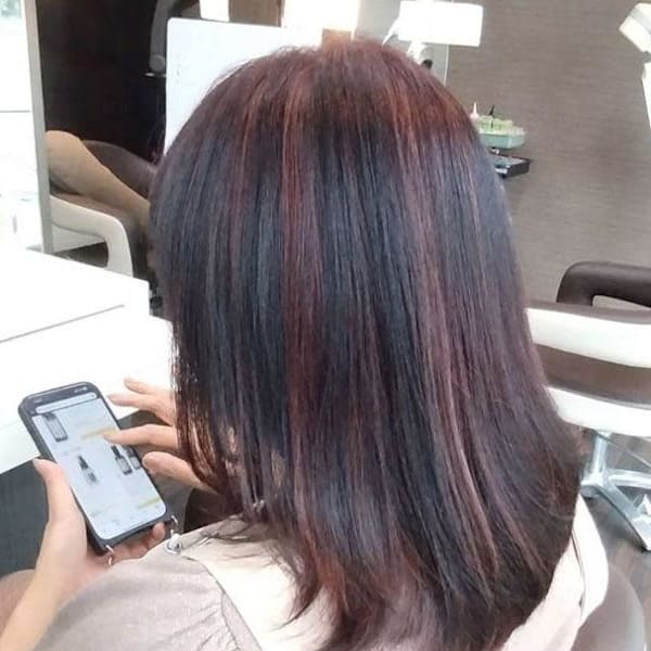 ピンクハイライト