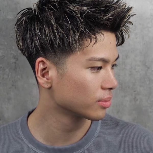 ヒロ銀座 バーバーショップ 仙台本店×アップバング ショート|ヒロ銀座 バーバーショップ 仙台本店【HIRO GINZA BARBER SHOP】