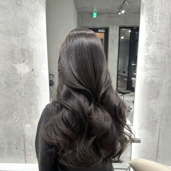 髪質改善＊グレージュウェーブくびれヘア＊美髪【Zina】