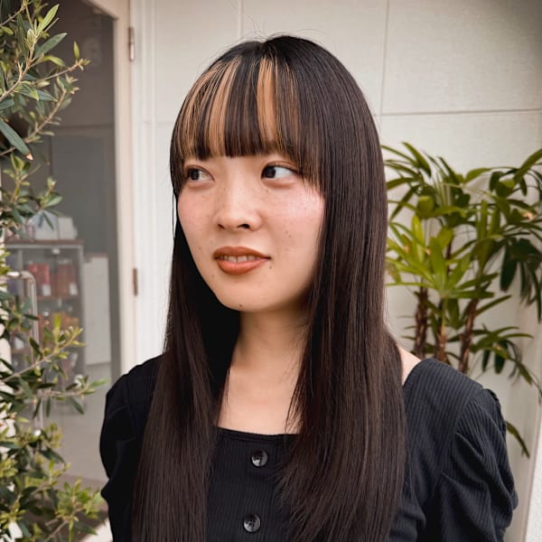 【るん】バングインナー/デザインカラー