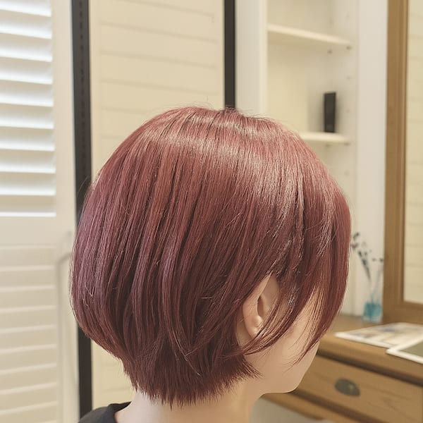 ピンクショートボブ|marichi Rita