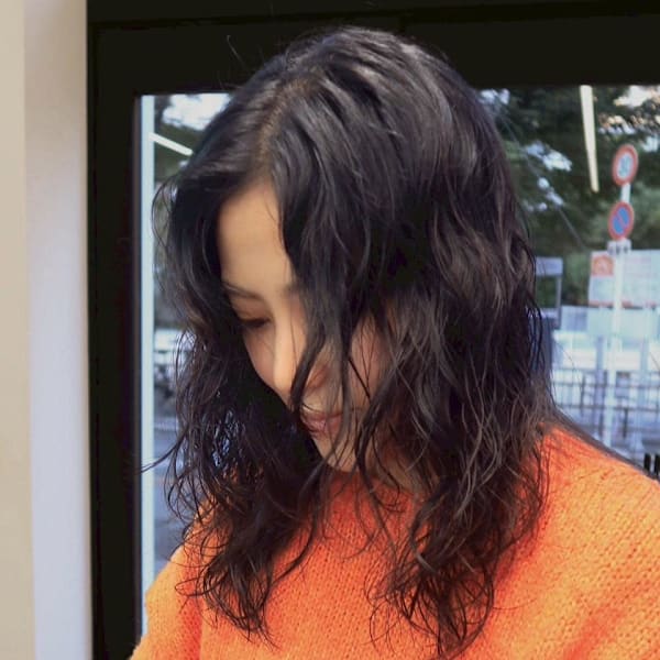 ミディアムパーマ