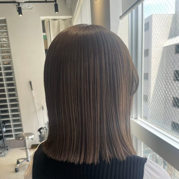 パツっとボブ|yoki.