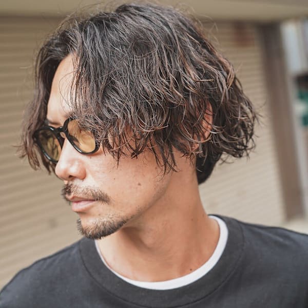 ミディアム波巻きスパイラル無造作