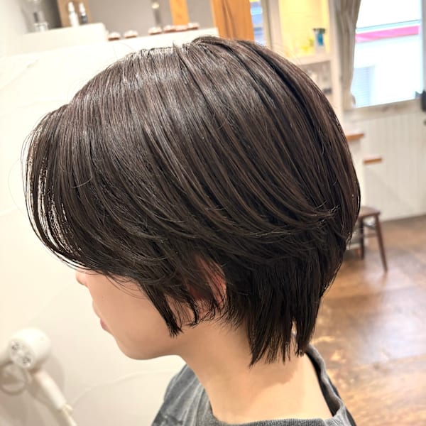 ハンサムショート|Hair Salon Leaf