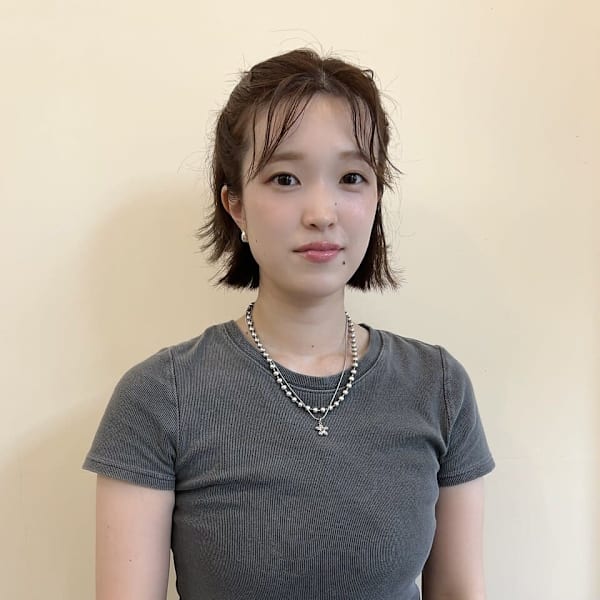 Agu hair beil 稲田店【アグ ヘアー ベール】【アグ ヘアー ベール】のスタッフ紹介。山岸 未怜