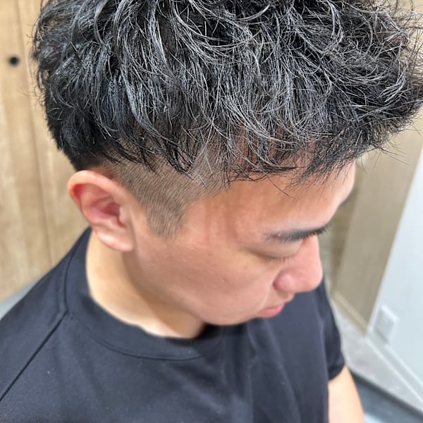 ニュアンスアイロンパーマ|Pu-ro Barber