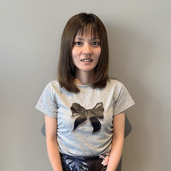 Agu hair i'ott 大和田店【アグ ヘアー イオット】【アグ ヘアー イオット】のスタッフ紹介。富田 明日