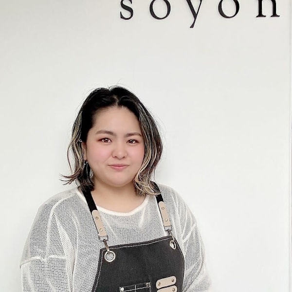 SOYON 本陣店【ソヨン】【ソヨン ホンジンテン】のスタッフ紹介。大嵩希恵/ sideバング