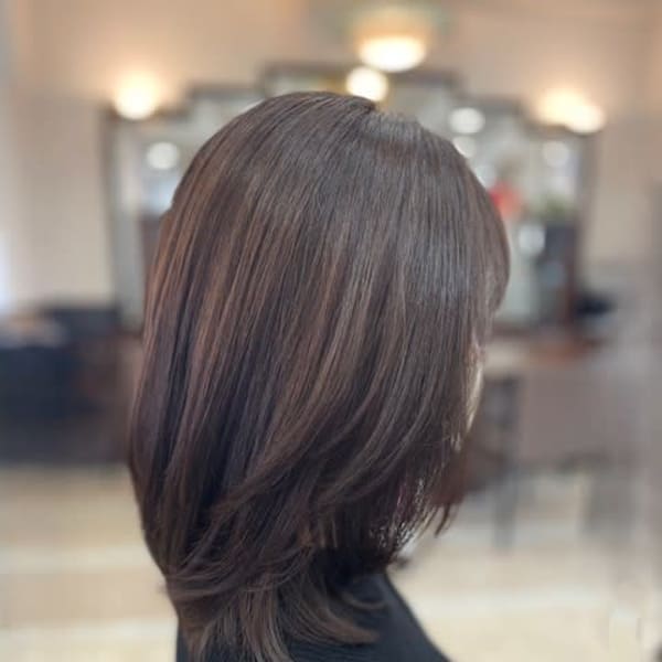 大人の品格肌なじみ抜群のベージュブラウン［用賀］