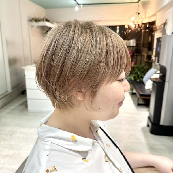 ボーイッシュショート/マッシュショート/短めショート|ACT 表参道店