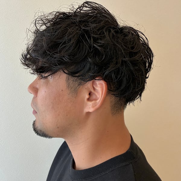 メンズマッシュ×ルーズパーマ|NICOLA
