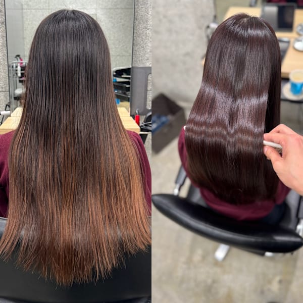 #髪質改善#縮毛矯正#美髪矯正|WE RULE pivot cross