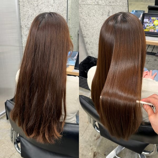 #髪質改善#縮毛矯正#美髪矯正