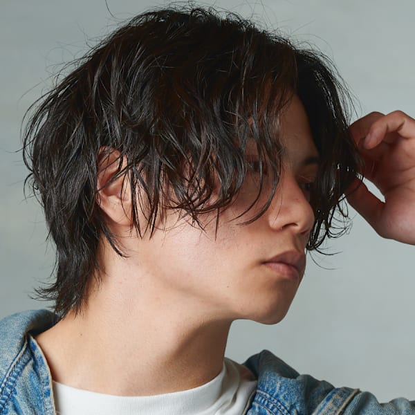 men's salon L-MARK 天王寺 メンズパーマ