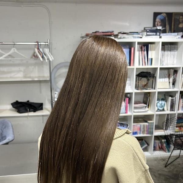 オリーブベージュ/オリーブブラウン/ロング/艶髪/美髪|Di-KA HAIR sendai