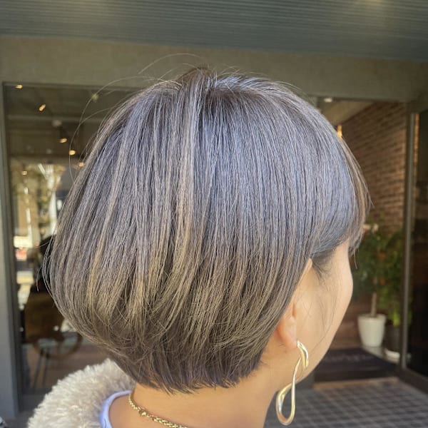 ショートミニボブ☆|半個室型美容室 Sourire 博多店