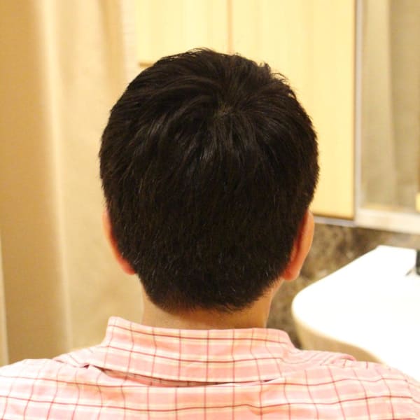 ビジネスショート×白髪染め|ヘアーモードキクチ 三越前店