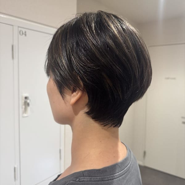 コンパクトショートでメリハリハイライト◎|Eleanor spa&treatment 越谷