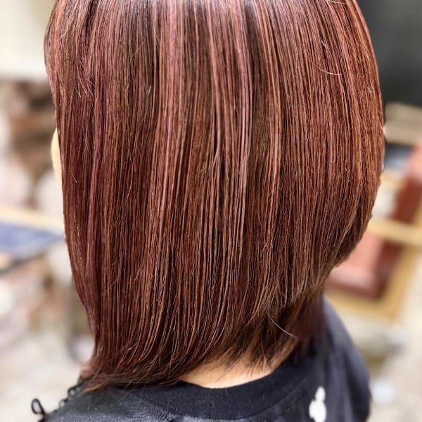 ピンクハイライト