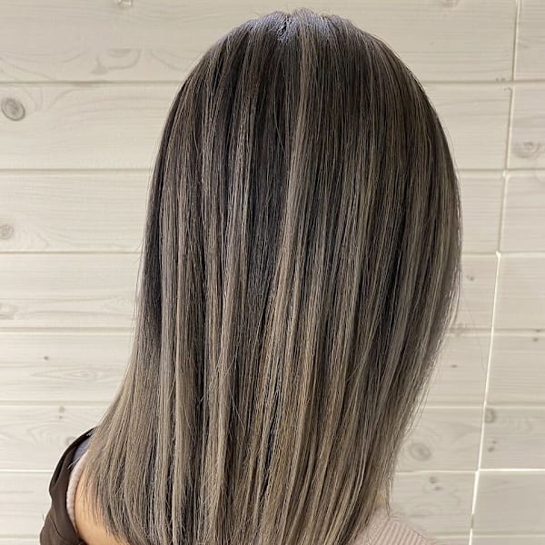 バレイヤージュ×ホワイトベージュ|【全席半個室サロン】髪質改善N° sopo 札幌/share salon JAM札幌