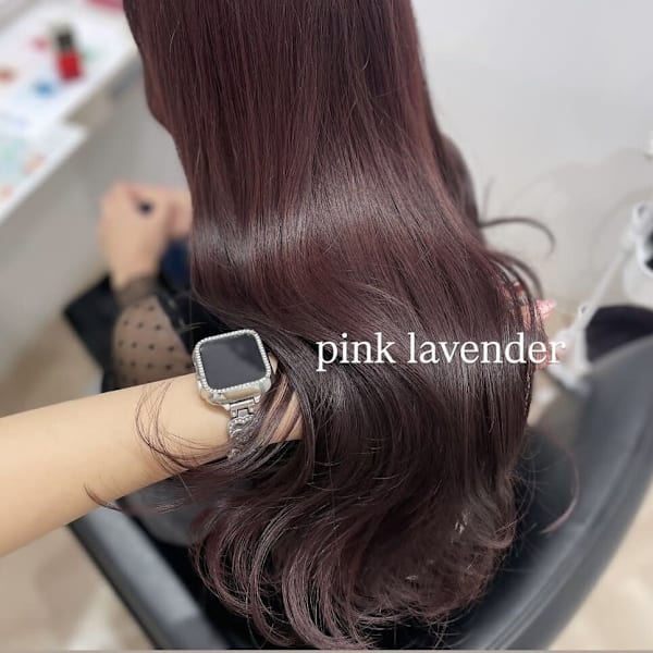 ピンクラベンダーカラー|【全席半個室サロン】髪質改善N° sopo 札幌/share salon JAM札幌