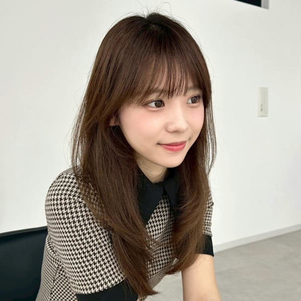 フェイスレイヤー/トレンドヘア/簡単スタイリング|Euphoria 池袋東口駅前店