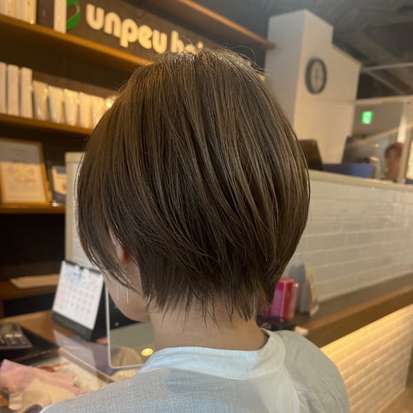 丸みショート