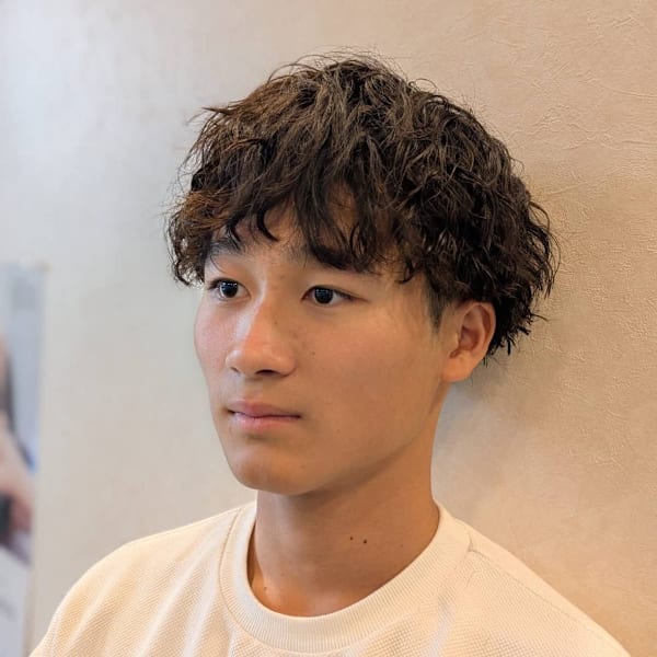 メンズ スパイラルパーマ