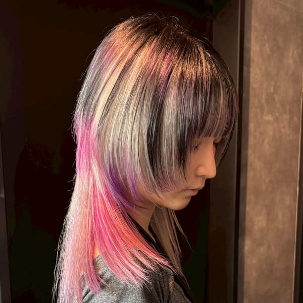 オーダーメイド　ケアブリーチ　ブリーチカラー　表参道/原宿|Null 表参道本店 デザインカラー/ダブルカラー